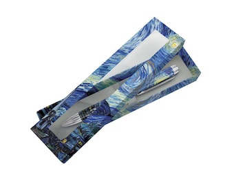 van Gogh Starry Night Ballpoint Pen Gift Boxed
