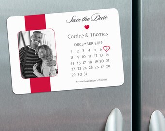 Todo lo que necesitas es amor - Foto del calendario Guarda la fecha Imanes + Sobres