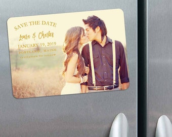 Breaking News - Magnet - Save the Date + Envelopes