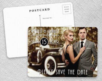 Rockefeller - Postcard - Wedding Save-the-Date