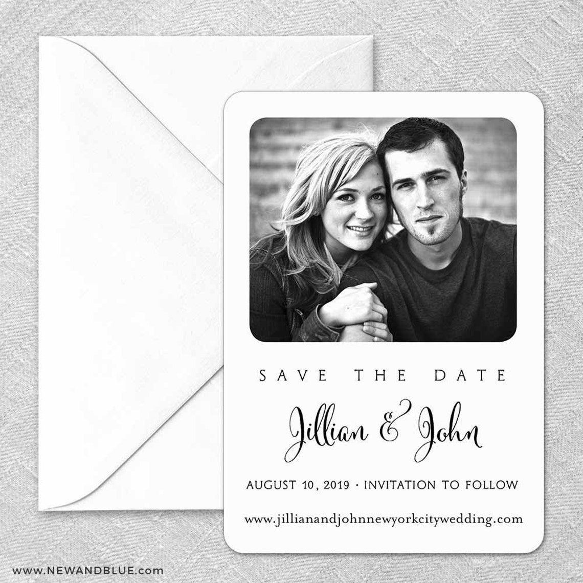 Tribeca Save the Date Envelopes Etsy