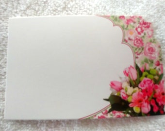 30 SYMPATHY IN LOVING MEMORY Florist Blank Enclosure Cards w// Envelopes SET