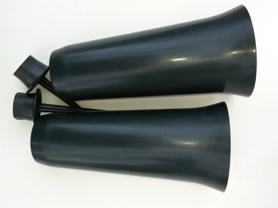 Set Of 2 Memorial Cemetery Dark Green Plastic Vase With Ground Etsy