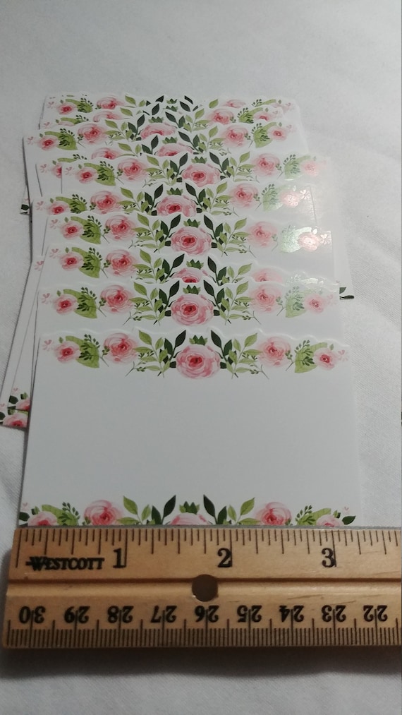 Clear Card Holders Cardette Display Flower Florist Bouquet Craft