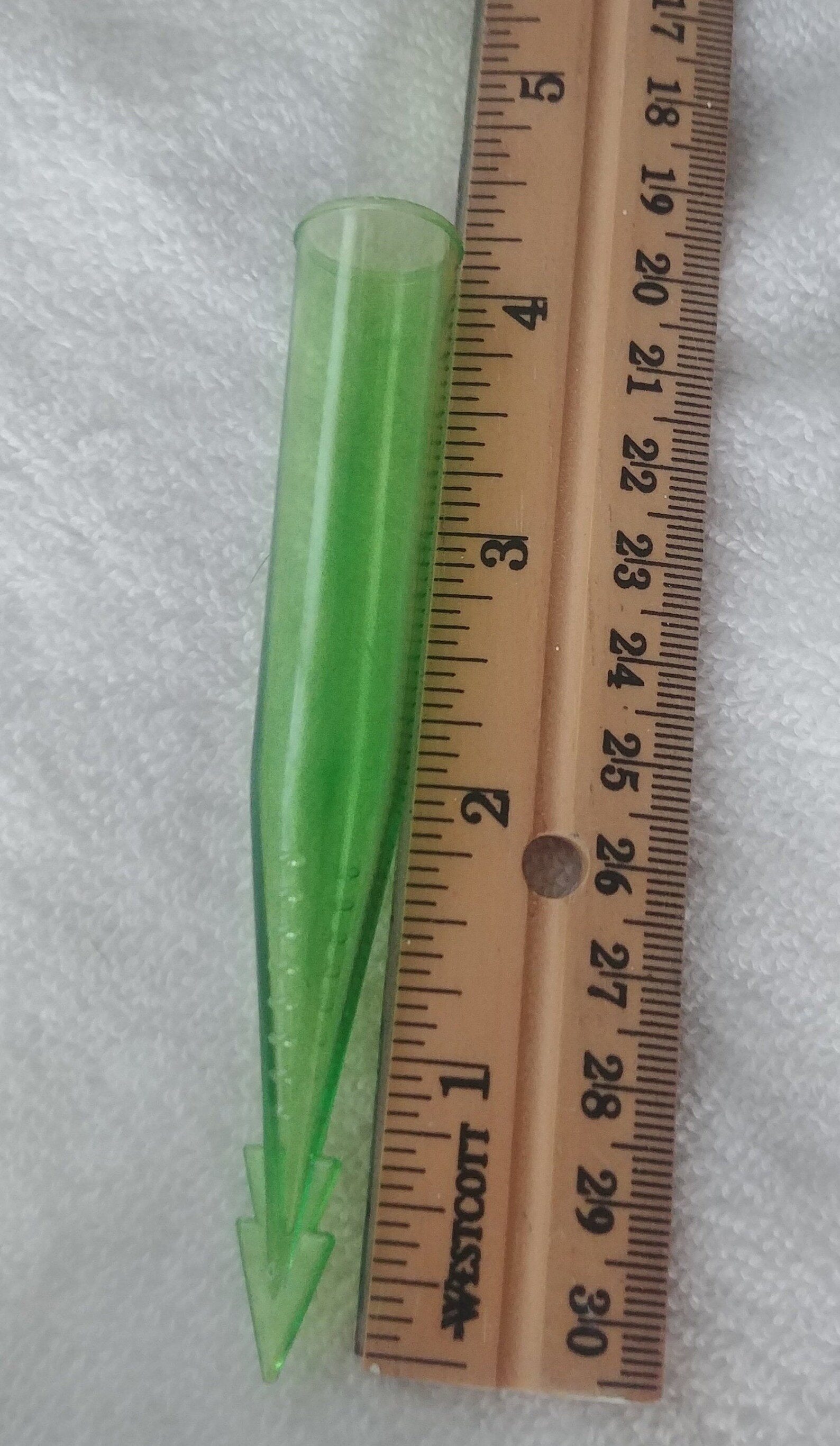 10 Water Pick Aqua Pick Green Plastic Picks Florist Etsy