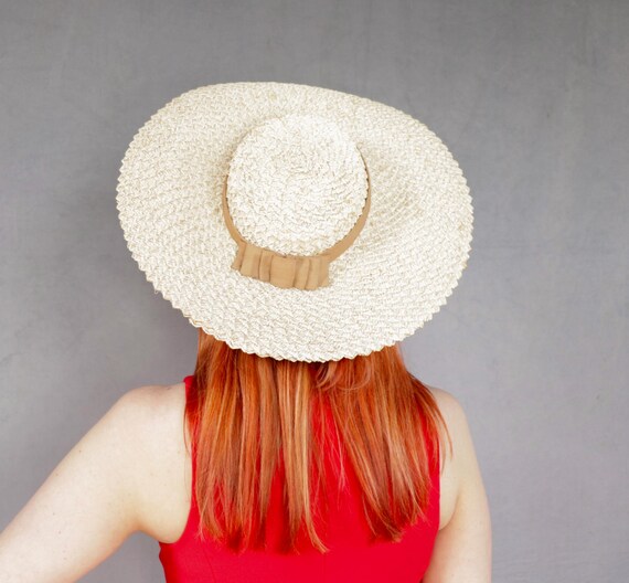 Vintage 1930s Hat / 1930s straw hat / Picture hat… - image 3