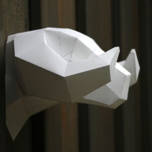 Mr Wall-Ram, a papercraft image 3