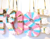 8" Mini Piñata Letters/Numbers