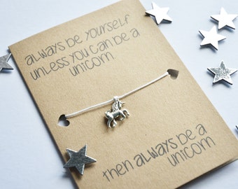 Unicorn card