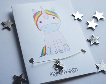 Unicorn Charm Card