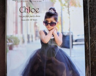 Violette Fields Threads Chloe Dress Pattern (6mos - 10)