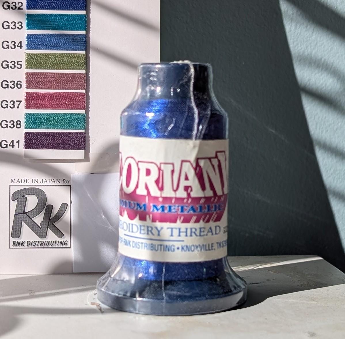 Floriani Metallic Embroidery Thread (select Color) - Etsy