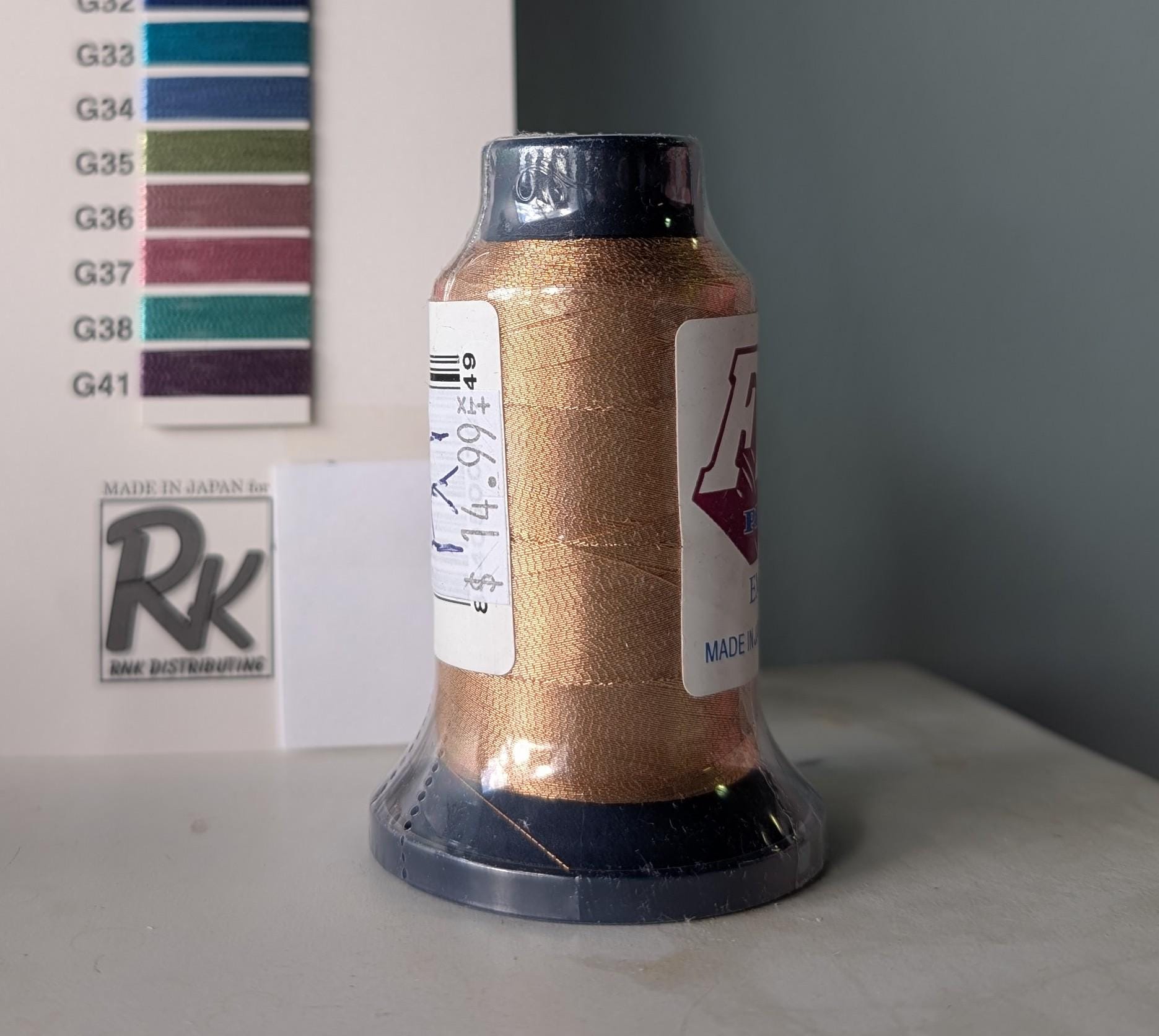 Floriani Metallic Embroidery Thread (select Color) - Etsy