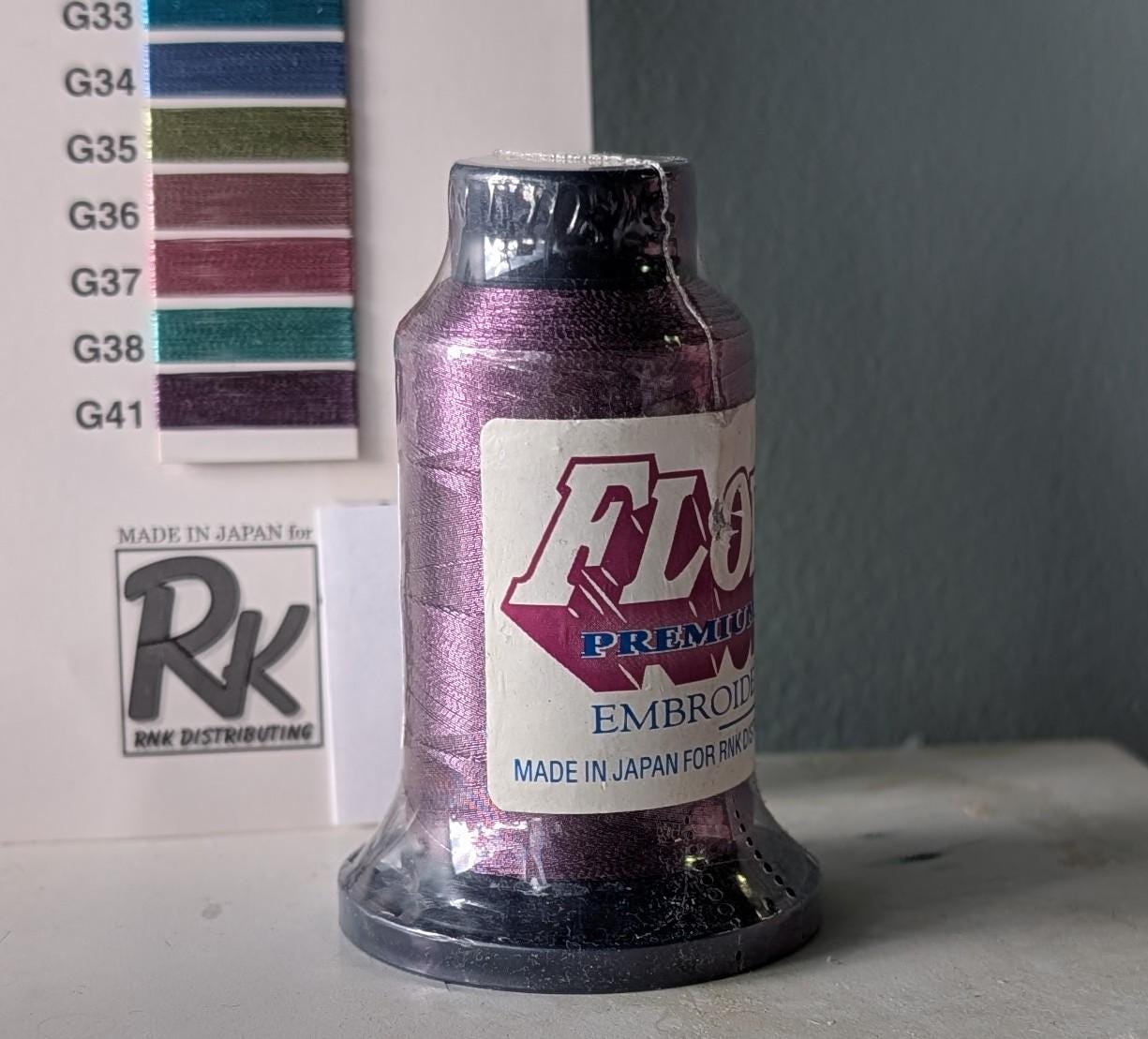 Floriani Metallic Embroidery Thread (select Color) - Etsy