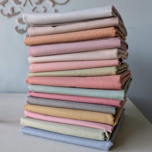 Fat Quarter Bundle Tilda Poppyseed Basics Collection 15 Pieces 100% Cotton