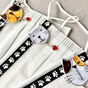 CAT Disposable Face Masks - Animal Themed Face Coverings!