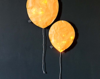 Cheddar Yellow Lighting Balloon LED kids lamp