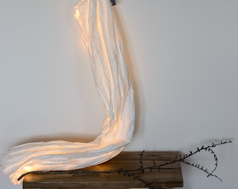 Decoration Lumineuse Paper Lampe longue taille L • Lampe Veilleuse LED