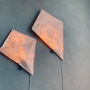 Aquilone rosa • Lampada LED per bambini • Decorazione murale • Lampade da parete • Luce notturna