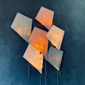 Lampada LED Kite per bambini • Decorazione murale • Lampade da parete • Luce notturna