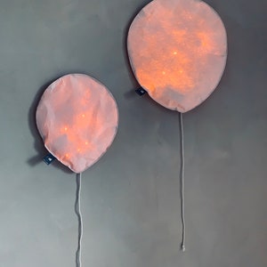 Lighting Balloon lamp Nursery decor Baby Night Light image 4