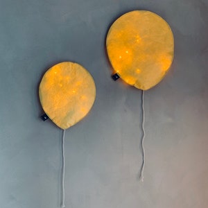 Lighting Balloon lamp Nursery decor Baby Night Light image 6