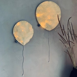 Lighting Balloon lamp Nursery decor Baby Night Light image 5