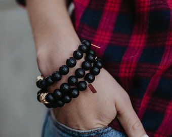 Matte Black Bracelet