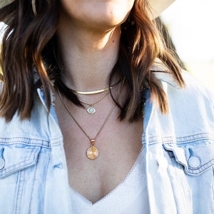 Watchful Evil Eye Necklace