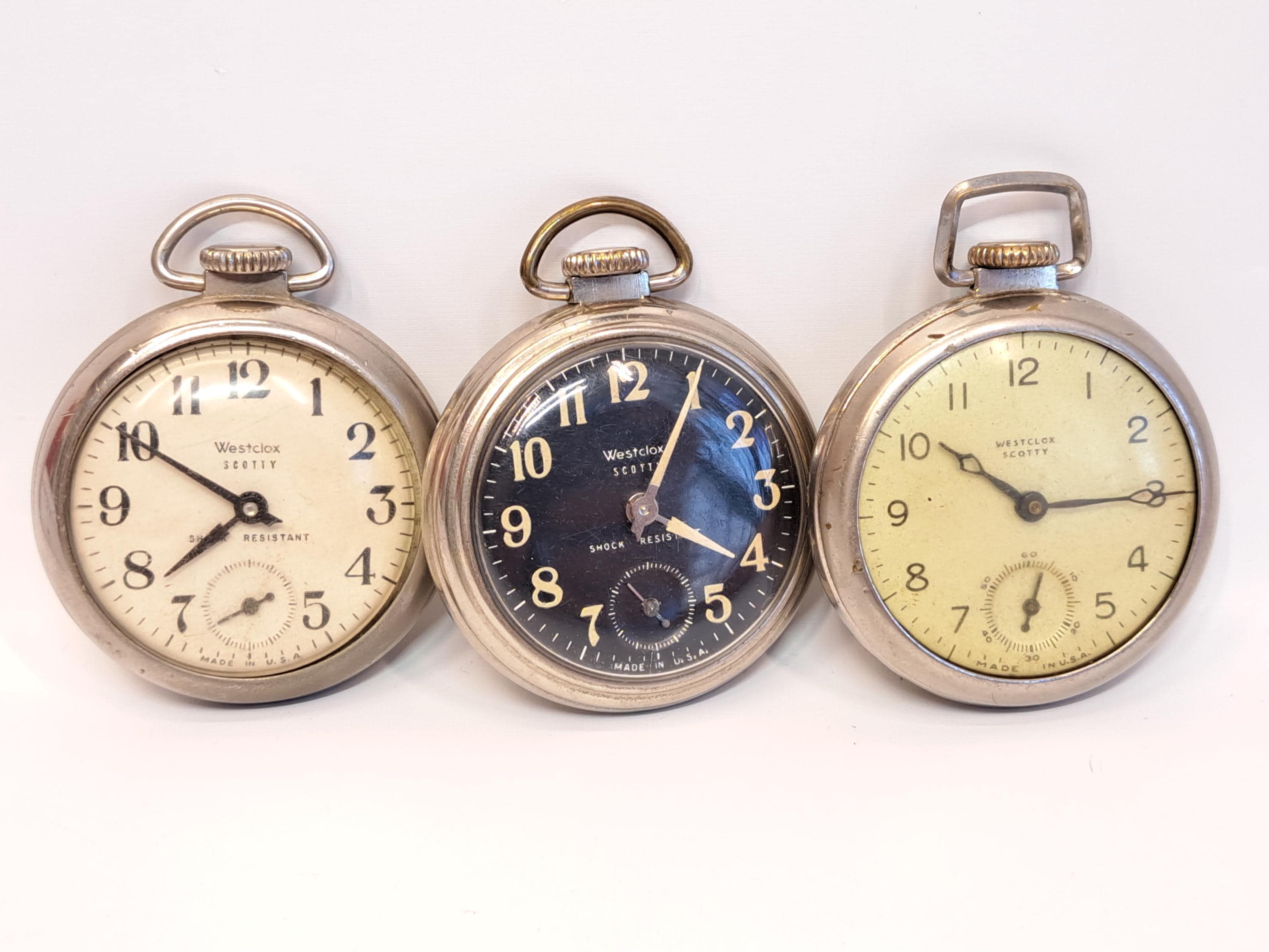 Westclox Scotty Pocket Watch - Etsy