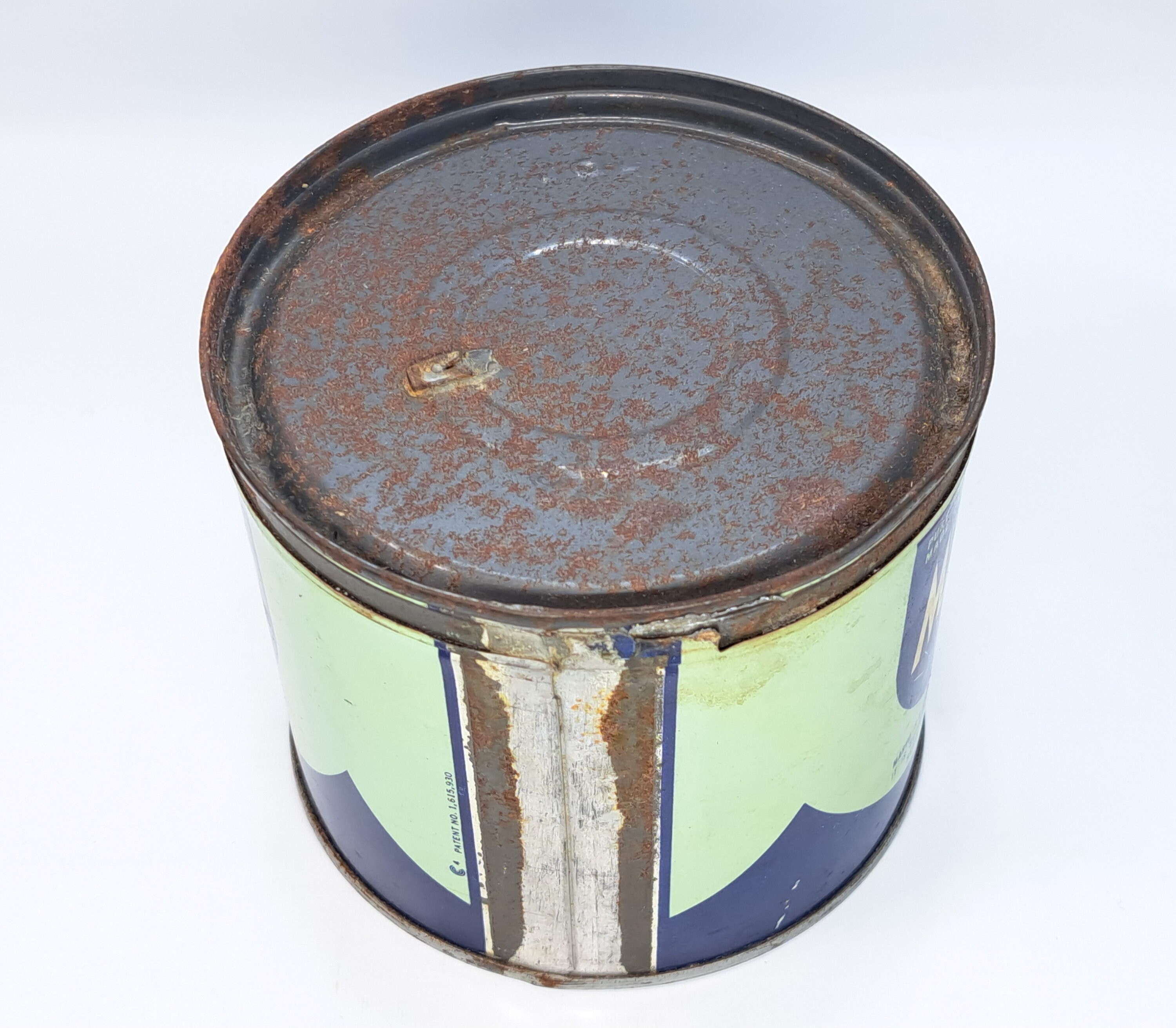 Vintage 1940s Marvo Vegetable Shortening One Pound Tin - Etsy