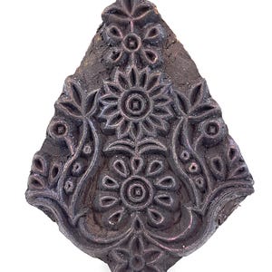 Paisley Wooden Printing Block - Etsy