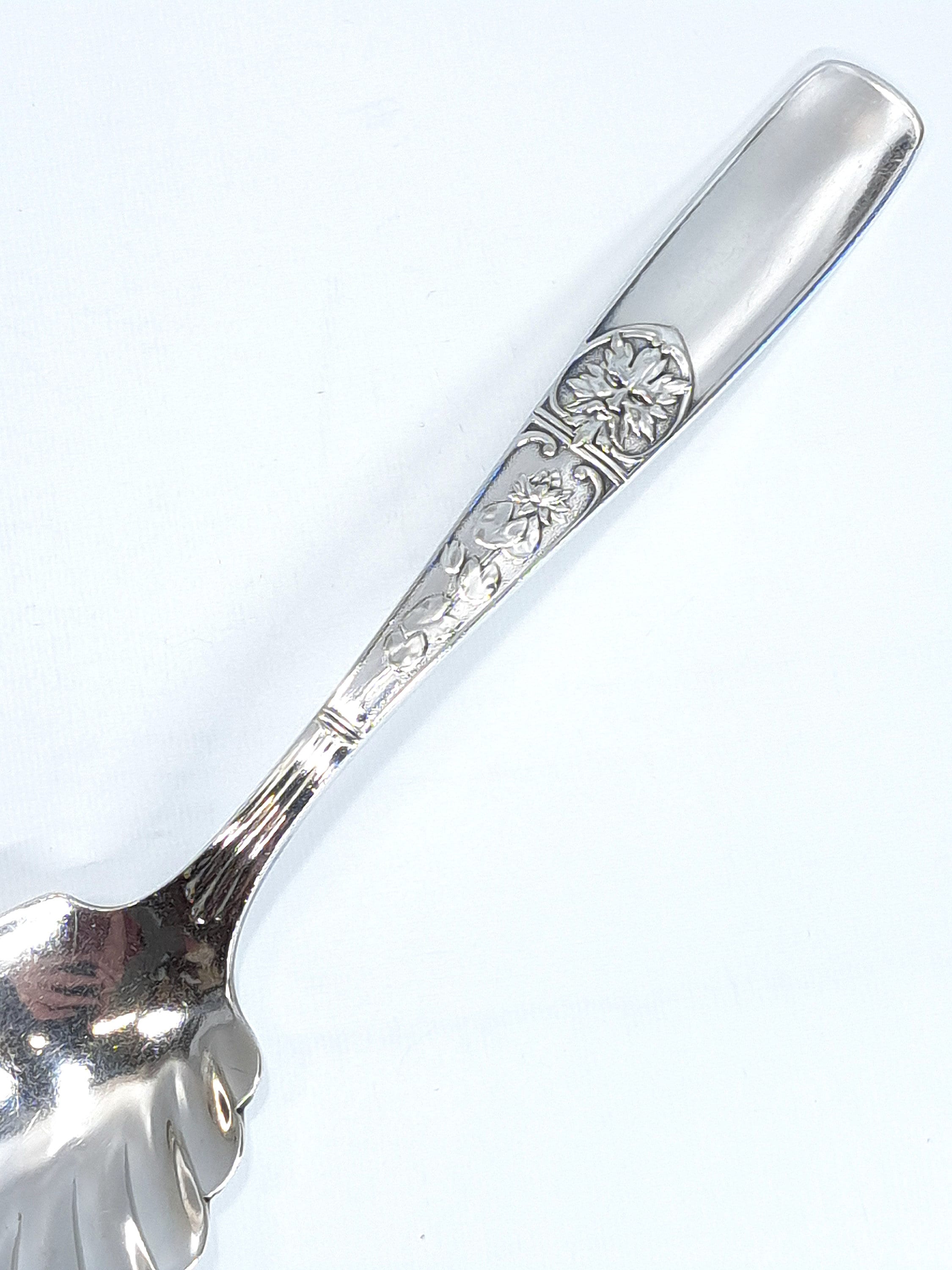 FENTON OLD サムプリント&アンベリーナカレーガラス フリルエッジ FENTON OLD サムプリント&アンベリーナカレーガラス フリル