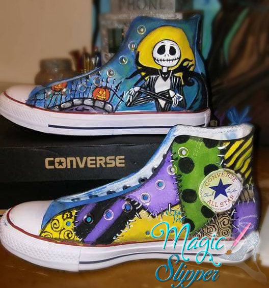 Custom Painted Converse Shoes Shoes included | Etsy