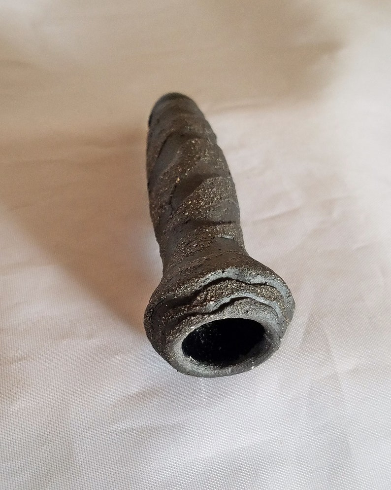 Stoneware Ceramic Chillum Pipe