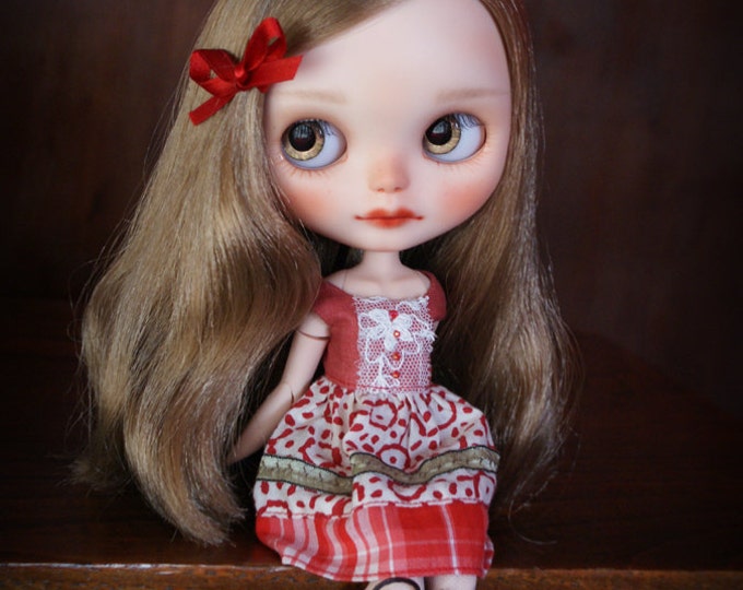 Reserved for Amy OOAK Custom Blythe Doll Hand Painted Art Etsy
