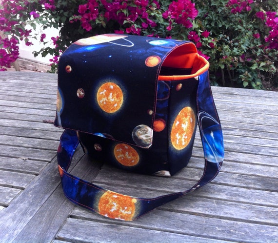 Moon, Sun and Space Large Lunch Tote Planets Lunch Bag Work Lunch Bag, School Lunch Tote Universe Lunch Tote Bag