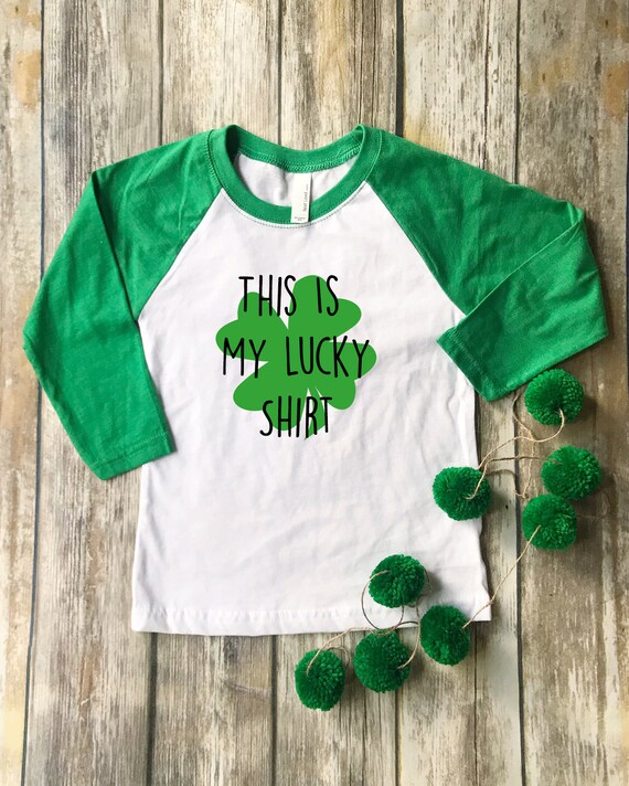 st patrick's day baseball tee