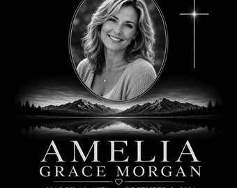Personalized with Photo Memorial Custom Engraved Headstone 12"x12" Granite Grave Marker Plaque z141