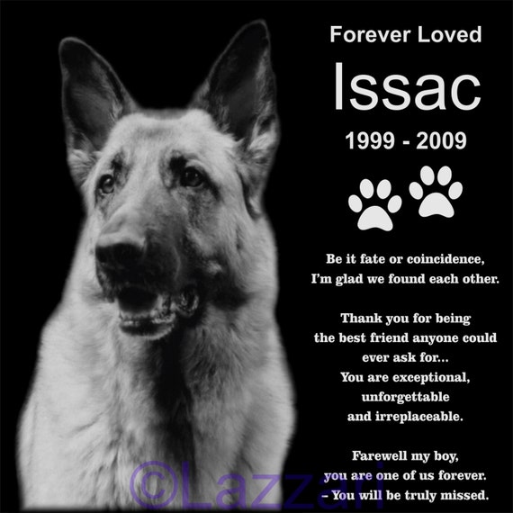 granite pet memorial plaques