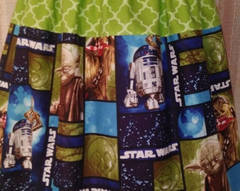 Star Wars. Woman dress skirt.  Woman skirt, ladies skirt, girls skirt. Handmade.