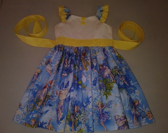 Fairies girls dress, spring summer dress. Only one, size 2T.