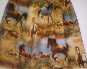 Horses Girls skirt.