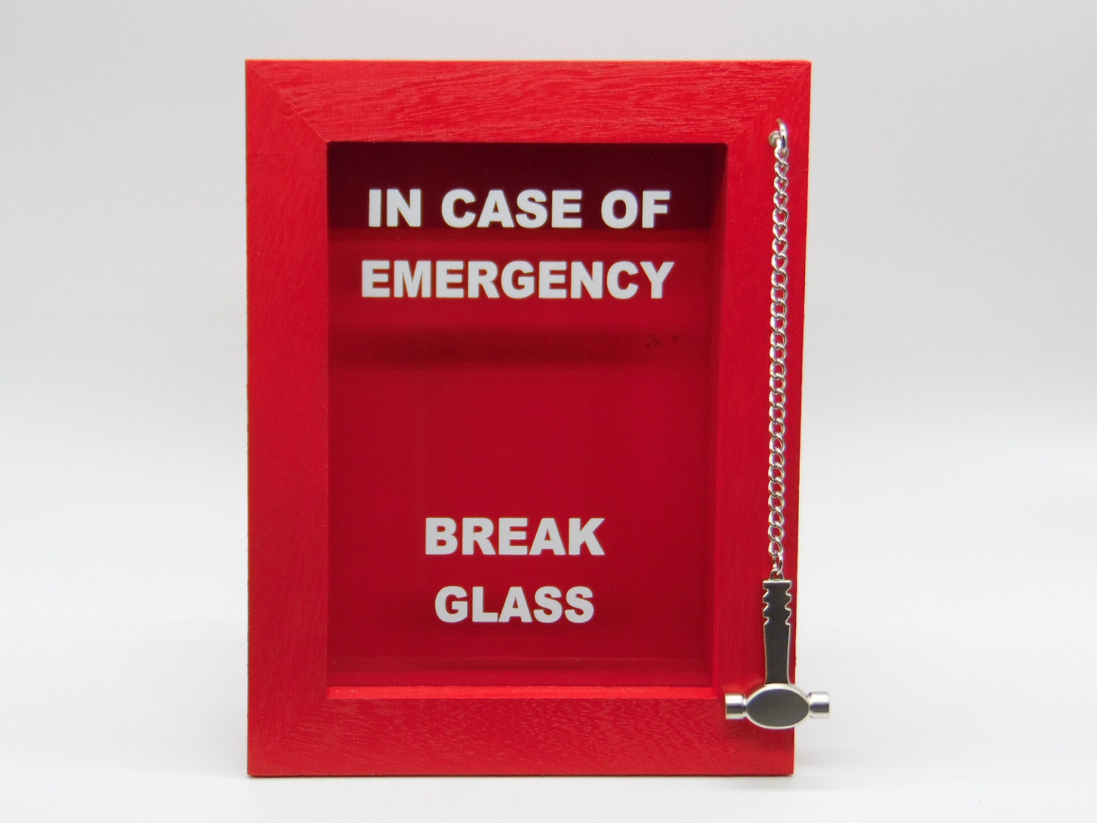 In Case of Emergency Break Glass DIY Shadow Box Funny Gag - Etsy Ireland