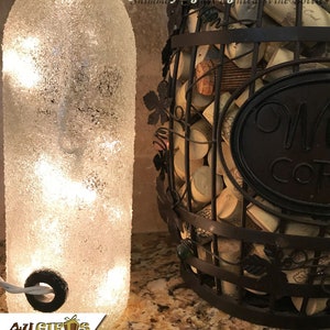 Gift for Gigi, Uniquely Decorated Lighted Wine Bottle, Best Gigi Ever image 3