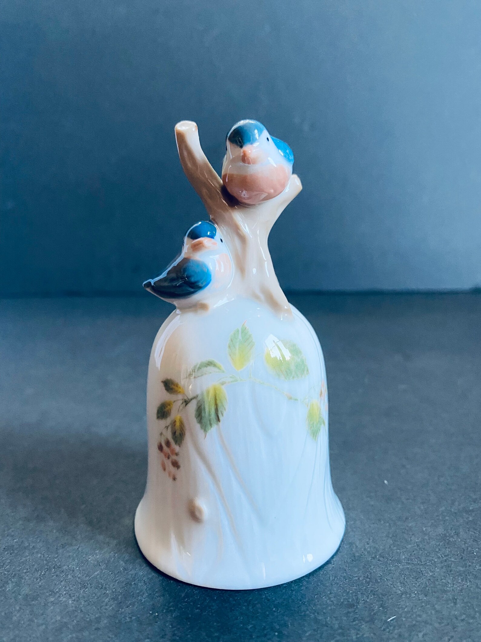 origani porcelain bird bell