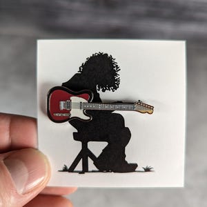 Widespread Panic, Mikey Pin, Fender Telecaster, Hat Pin, Michael Houser, WP, WSP, WSMFP