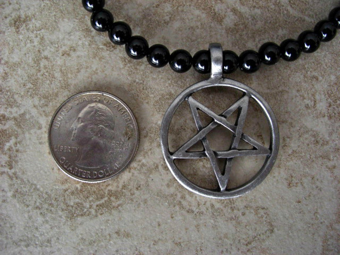 pentagram necklace with onyx stone meaning pentagram necklace with onyx stone meaning