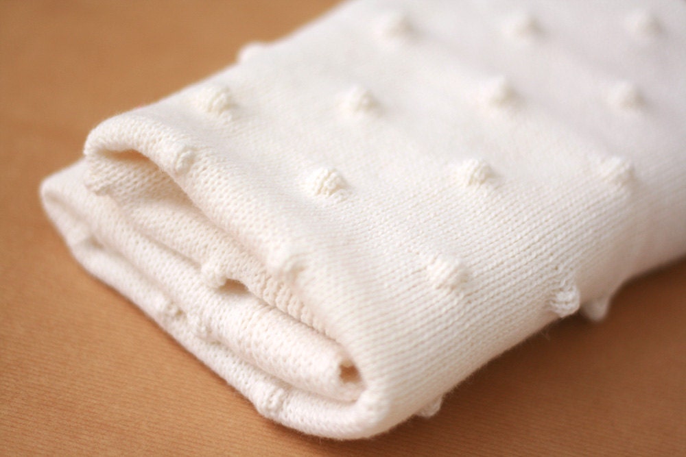 Knitted baby blanket in alpaca blend yarn soft and warm Etsy