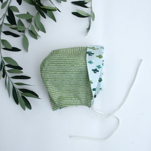 Baby Wendemütze aus Baumwolle, Kindermütze, Baby Sonnenmütze, Baby Sommermütze